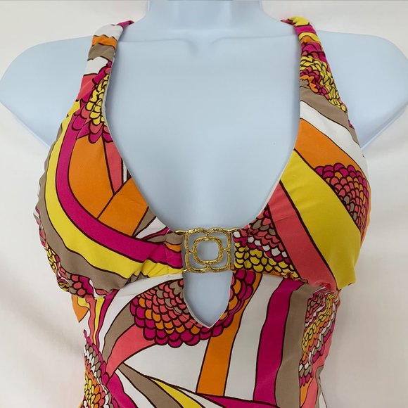 Trina Turk Bathing Suit Size 6 - Picture 2 of 6